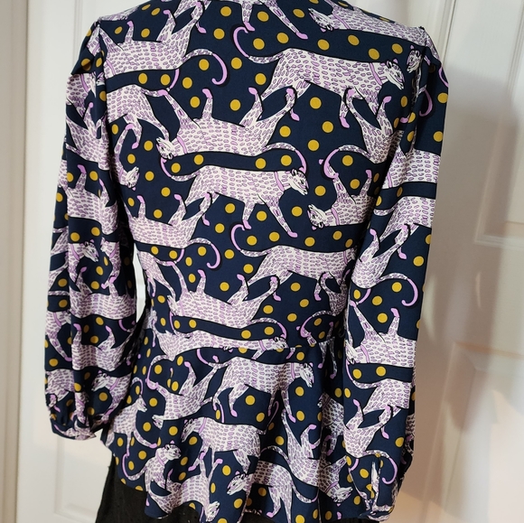 Kate Spade Panthera Blouse - Picture 4 of 9